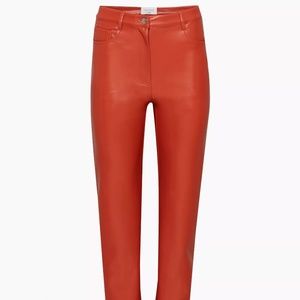 Aritzia Wilfred The Melina Pant 0 Revel Red